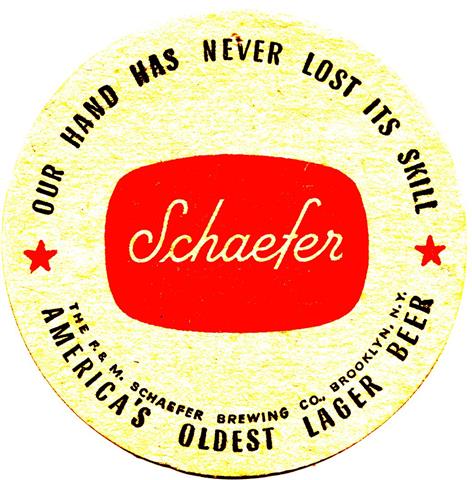 brooklyn ny-usa schaefer rund 1a (175-our hand was never-rot)